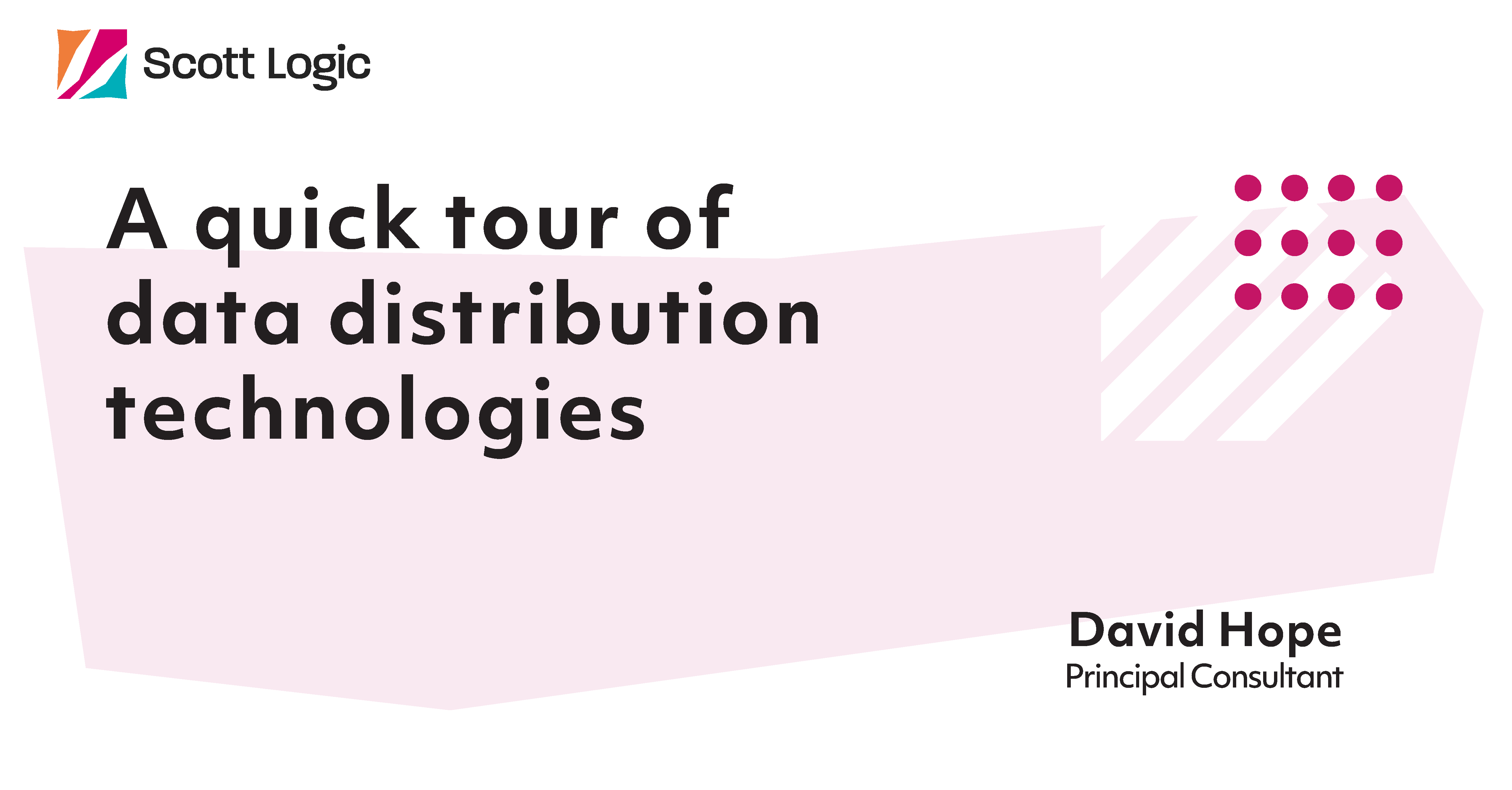 A quick tour of data distribution technologies